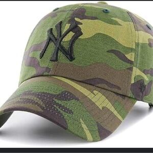 New York Yankees Official Camo Kids Baseball Cap